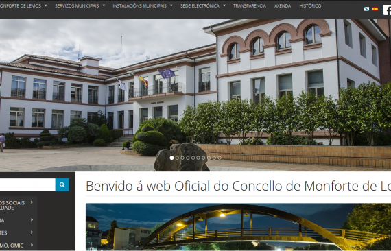 Imagen web Ayuntamiento de Monforte